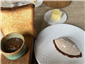 parfait with toast